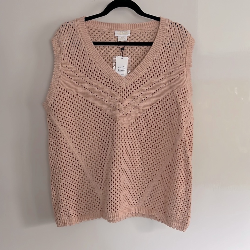 Starling Reine Avenue Crochet Peach Tank